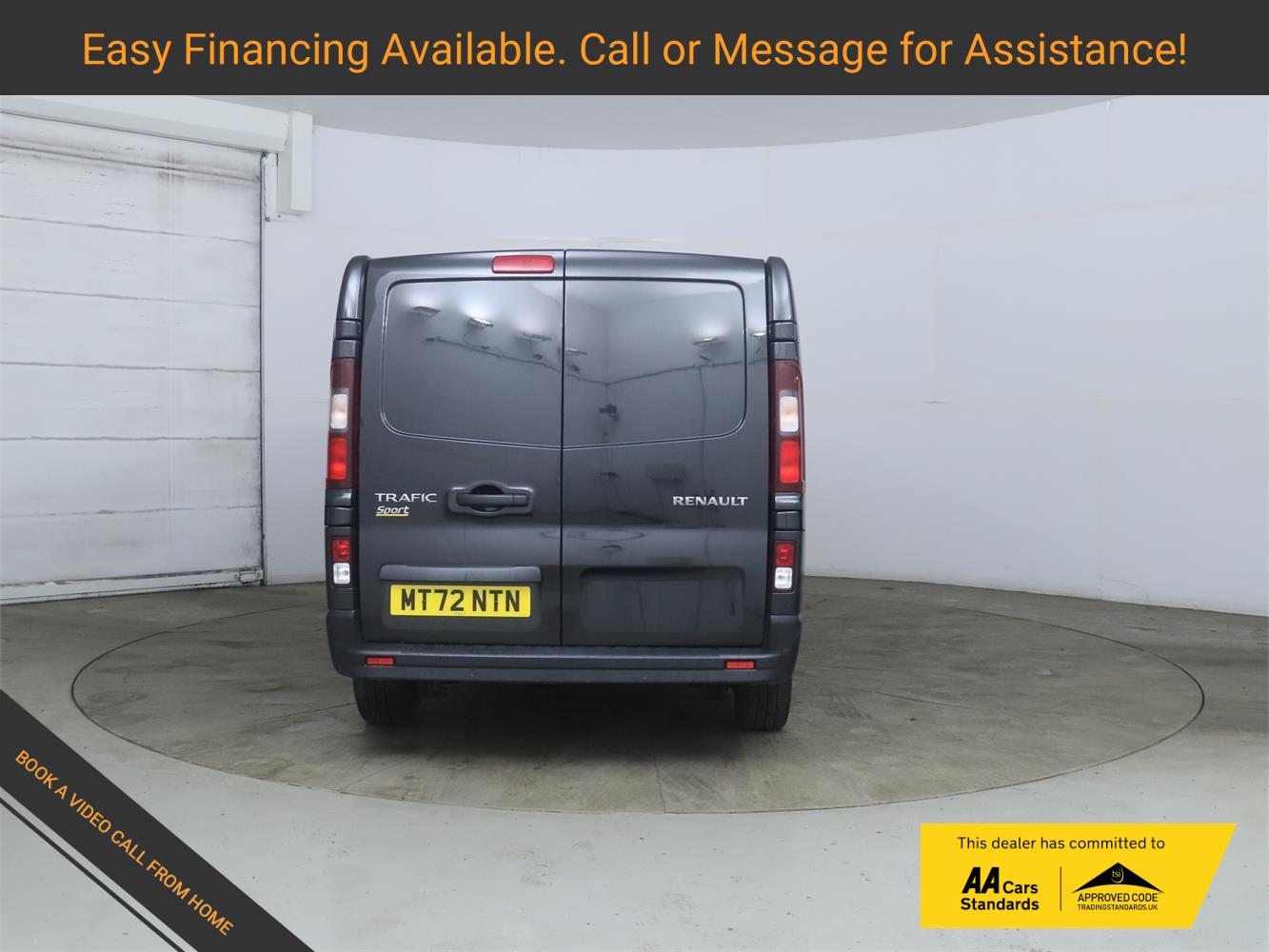 Renault Trafic 2.0 dCi Blue SL28 Sport Panel Van 5dr Diesel Manual L1 H1 Euro 6 (s/s) (130 ps)