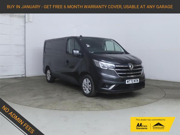 Renault Trafic 2.0 dCi Blue SL28 Sport Panel Van 5dr Diesel Manual L1 H1 Euro 6 (s/s) (130 ps)