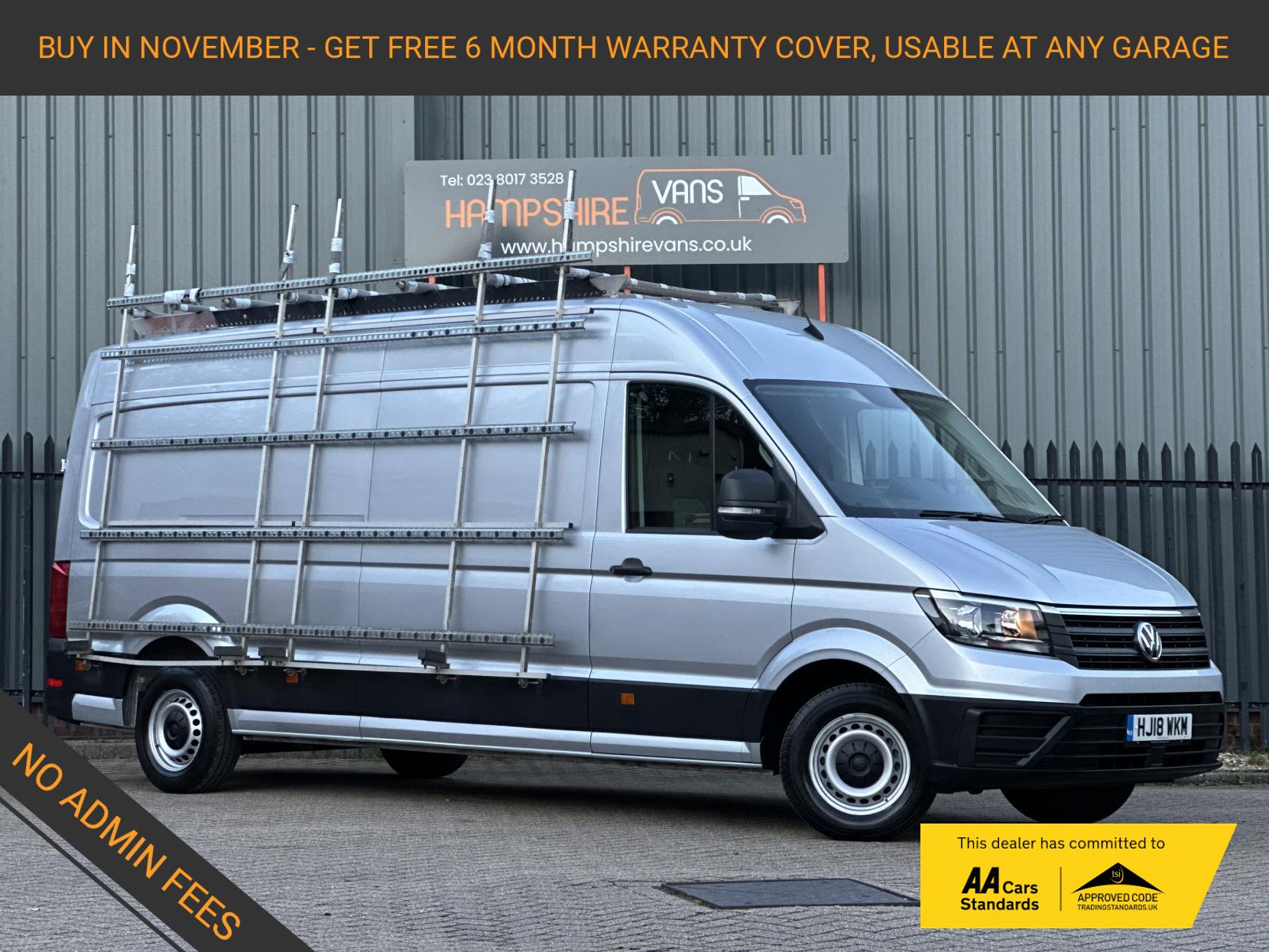 Volkswagen Crafter 2.0 TDI CR35 BlueMotion Tech Startline Panel Van 2dr Diesel Manual FWD LWB High Roof Euro 6 (s/s) (102 ps)