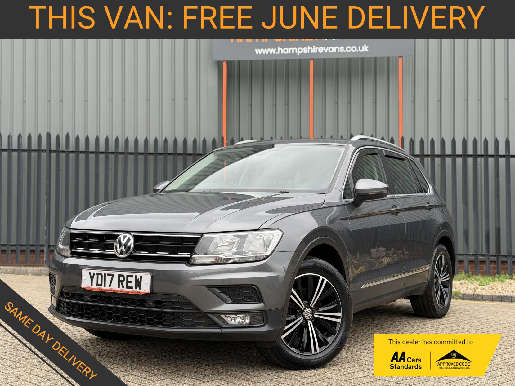 2017 Volkswagen Tiguan 2.0 TDI SE Navigation SUV 5dr Diesel Manual Euro 6 (s/s) (150 ps) - Thumbnail 2