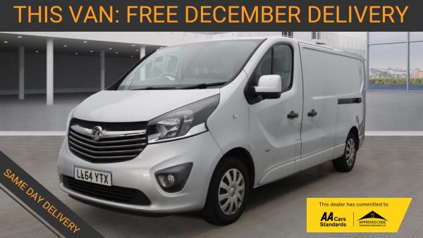 Vauxhall Vivaro 1.6 CDTi 2900 BiTurbo ecoFLEX Sportive Panel Van 5dr Diesel Manual L2 H1 Euro 5 (s/s) (120 ps)
