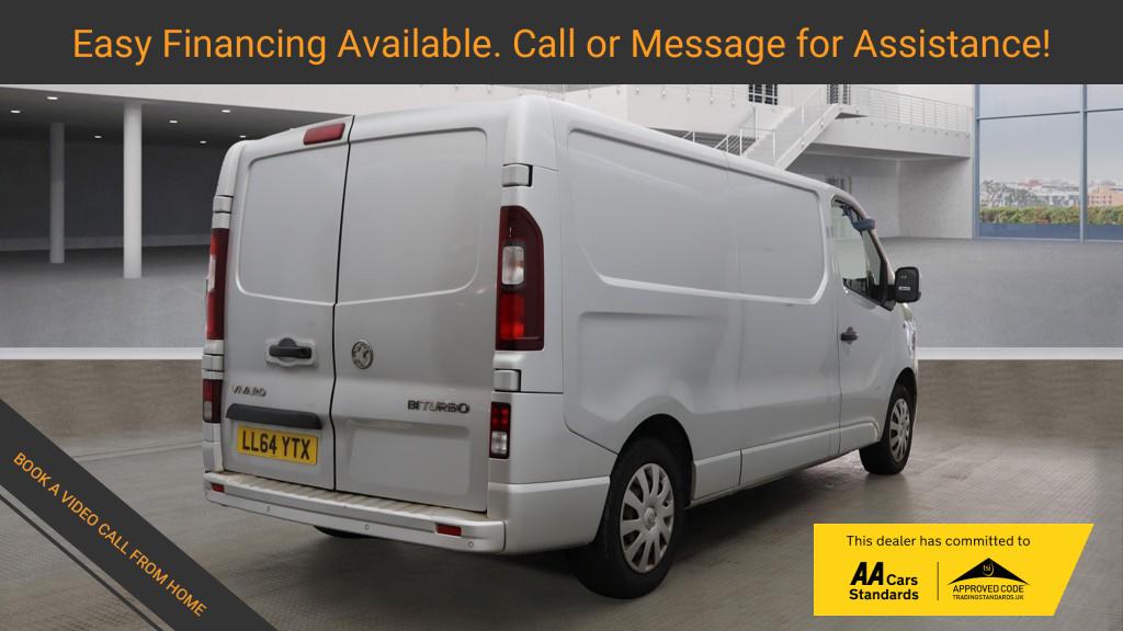 Vauxhall Vivaro 1.6 CDTi 2900 BiTurbo ecoFLEX Sportive Panel Van 5dr Diesel Manual L2 H1 Euro 5 (s/s) (120 ps)