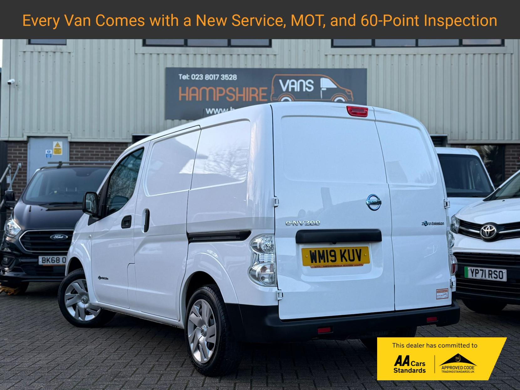 Nissan e-NV200 40kWh Acenta Panel Van 5dr Electric Auto SWB (Quick Charge) (109 ps)