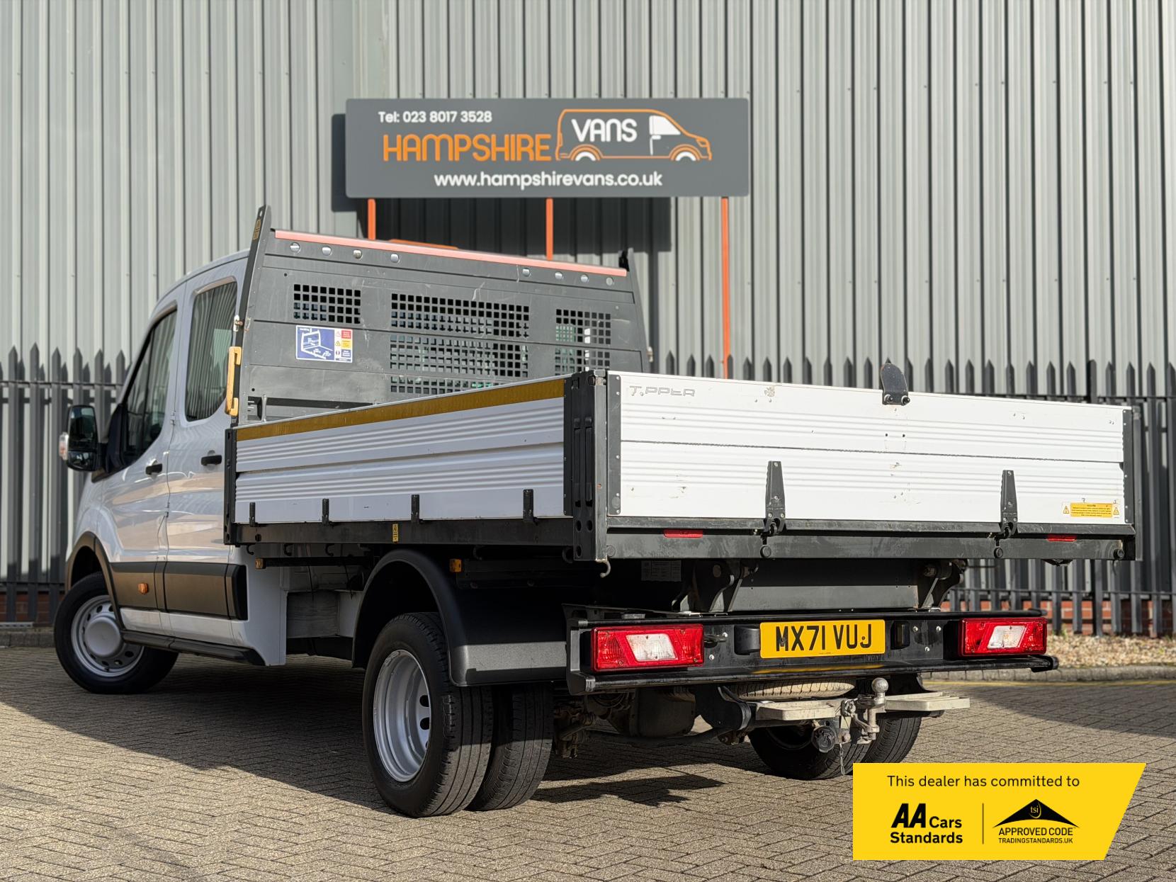 Ford Transit 2.0 350 EcoBlue Leader Tipper Double Cab 4dr Diesel Manual RWD L3 Euro 6 (s/s) (1-Way, 1-Stop) (130 ps)