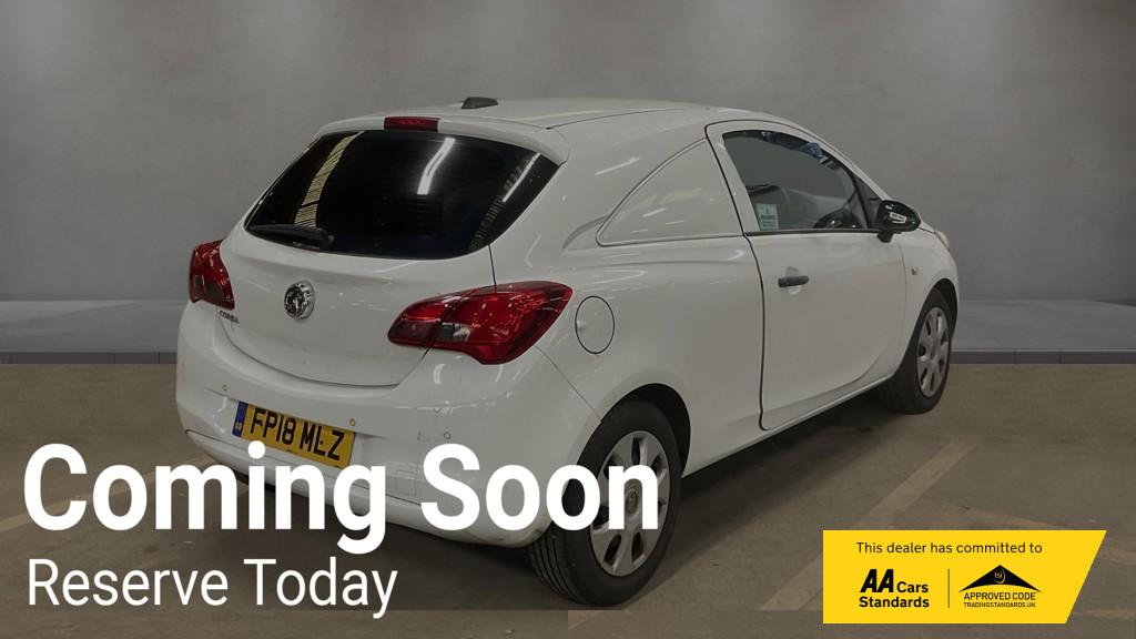 2018 Vauxhall Corsa Van 1.3 CDTi ecoFLEX Car Derived Van 3dr Diesel Manual FWD L1 H1 (s/s) Start/Stop (94 g/km, 94 bhp) - Thumbnail 2