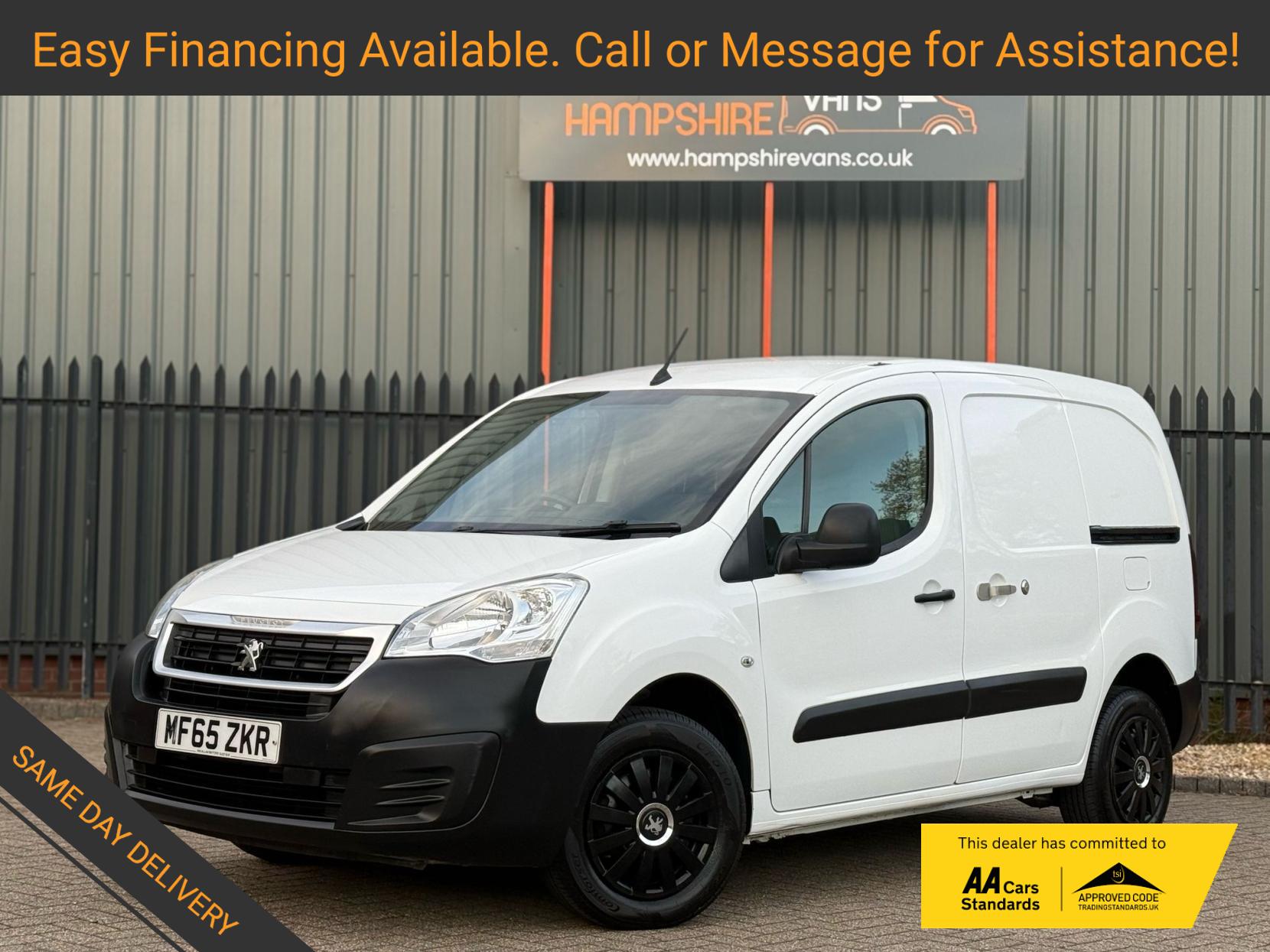 Peugeot Partner 1.6 HDi 850 Professional Panel Van 4dr Diesel Manual L1 (132 g/km, 90 bhp)