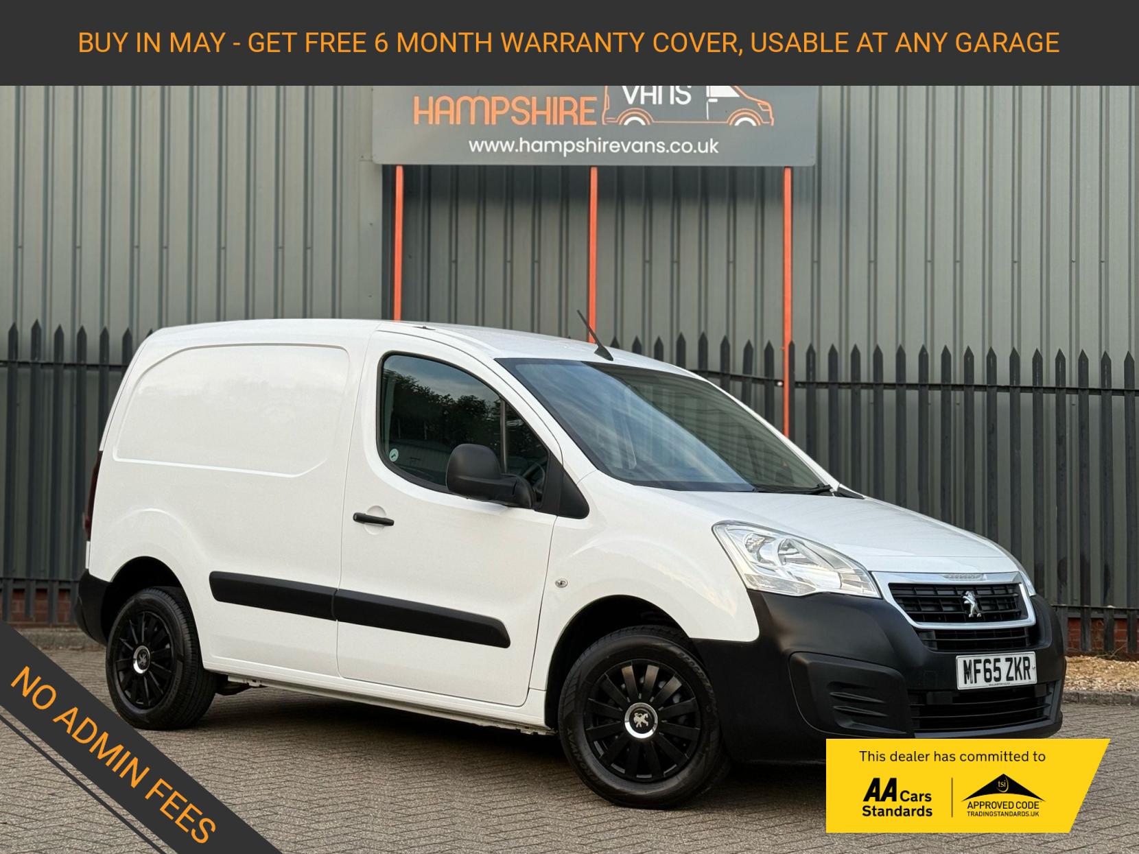 Peugeot Partner 1.6 HDi 850 Professional Panel Van 4dr Diesel Manual L1 (132 g/km, 90 bhp)