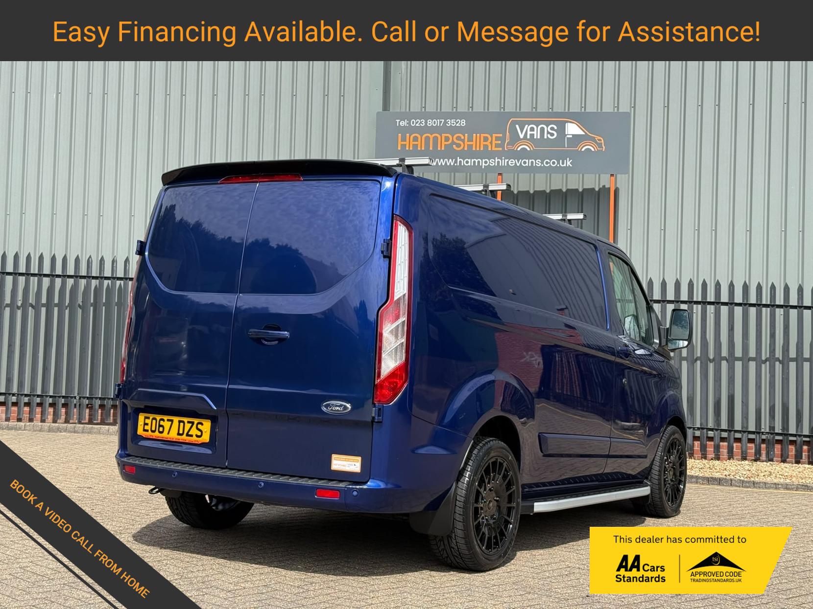 2017 Ford Transit Custom 2.0 TDCi 270 Limited Panel Van 5dr Diesel Manual L1 H1 (157 g/km, 128 bhp) - Thumbnail 3