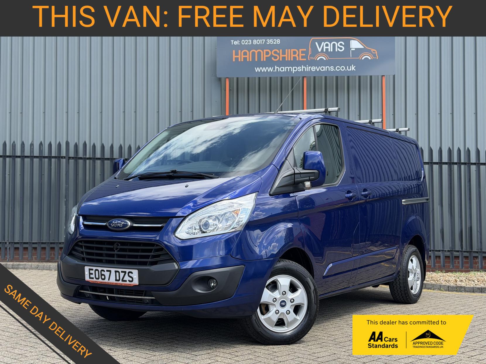 2017 Ford Transit Custom 2.0 TDCi 270 Limited Panel Van 5dr Diesel Manual L1 H1 (157 g/km, 128 bhp) - Thumbnail 2