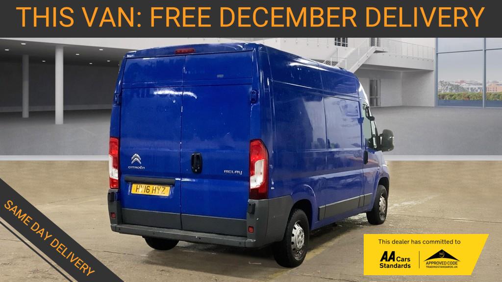 Citroen Relay 2.2 HDi 35 Panel Van 5dr Diesel Manual L2 High Roof Euro 5 (130 ps)