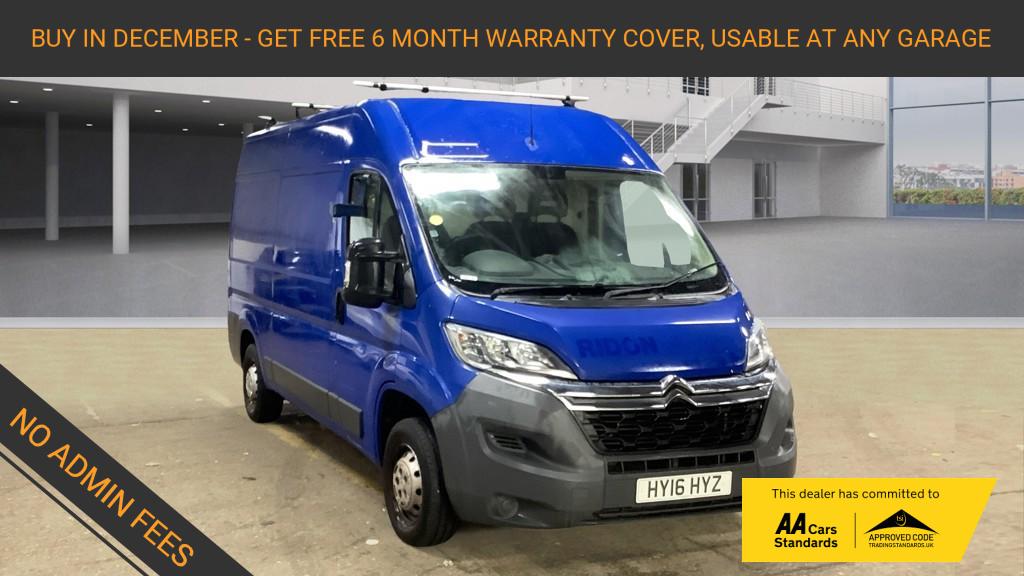 Citroen Relay 2.2 HDi 35 Panel Van 5dr Diesel Manual L2 High Roof Euro 5 (130 ps)
