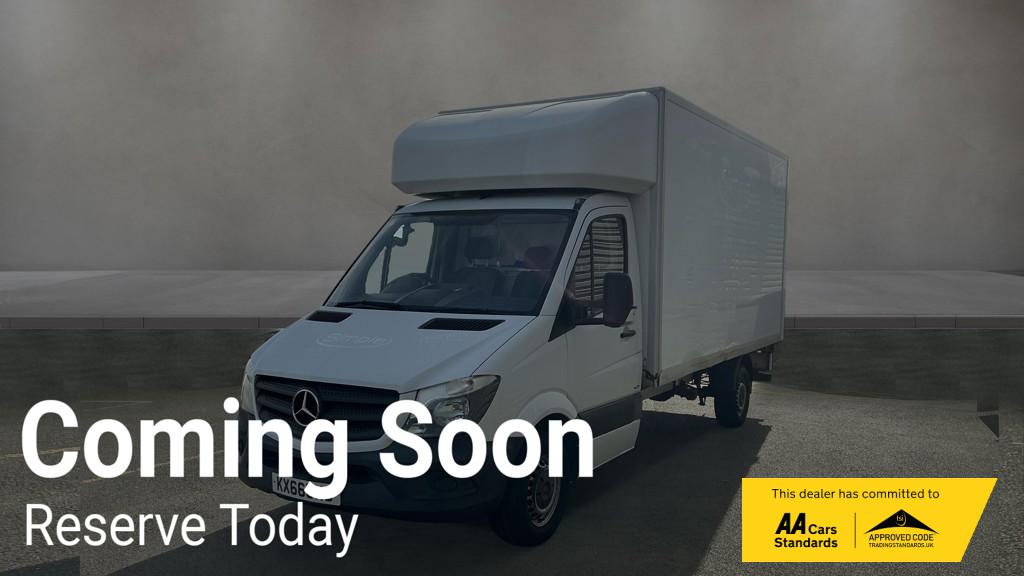 2016 Mercedes-Benz Sprinter 2.1 314 CDI Luton 2dr Diesel Manual RWD L3 (140 bhp)