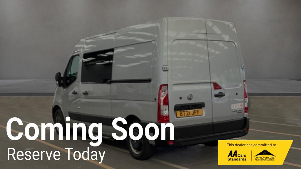 Vauxhall Movano 2.3 CDTi 3500 BiTurbo Edition Panel Van 5dr Diesel Manual FWD L2 H2 Euro 6 (135 ps)