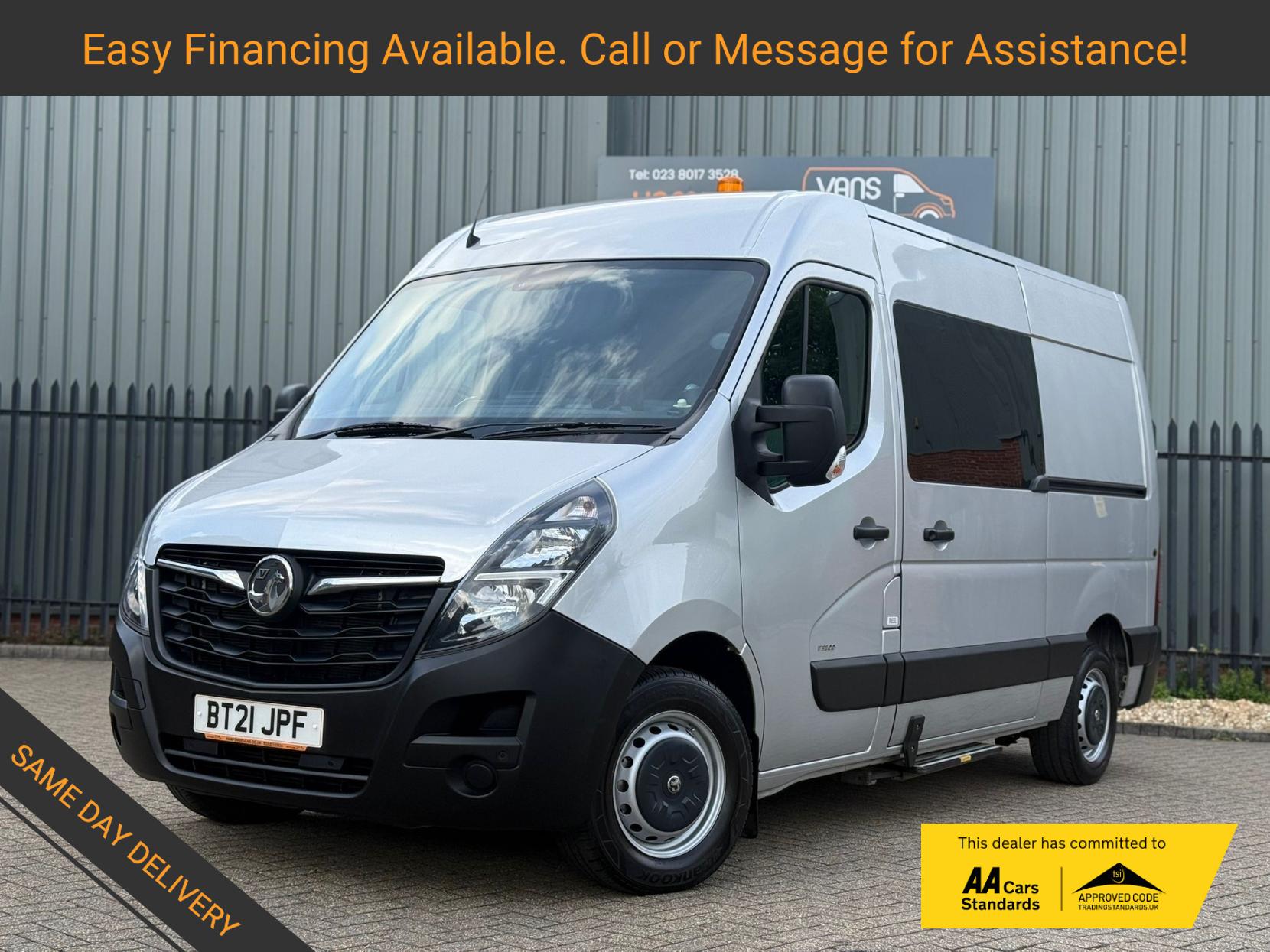 Vauxhall Movano 2.3 CDTi 3500 BiTurbo Edition Panel Van 5dr Diesel Manual FWD L2 H2 Euro 6 (135 ps)