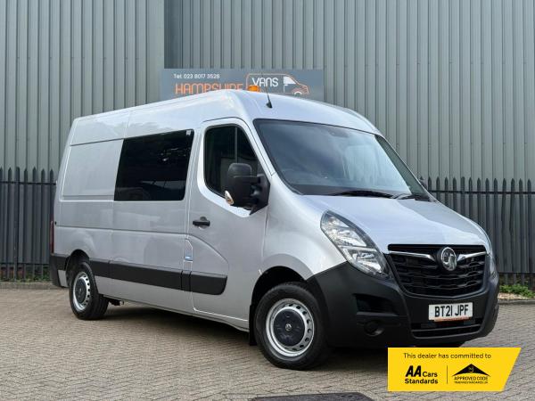 Vauxhall Movano 2.3 CDTi 3500 BiTurbo Edition Panel Van 5dr Diesel Manual FWD L2 H2 Euro 6 (135 ps)