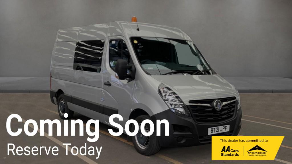 Vauxhall Movano 2.3 CDTi 3500 BiTurbo Edition Panel Van 5dr Diesel Manual FWD L2 H2 Euro 6 (135 ps)
