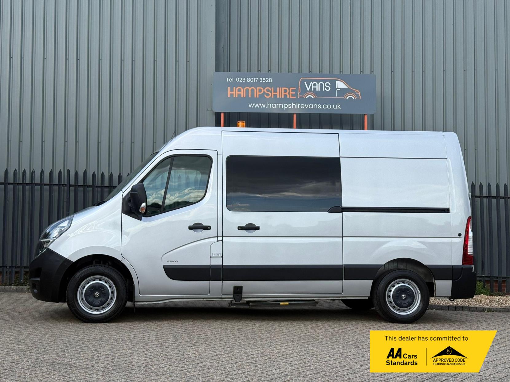 Vauxhall Movano 2.3 CDTi 3500 BiTurbo Edition Panel Van 5dr Diesel Manual FWD L2 H2 Euro 6 (135 ps)