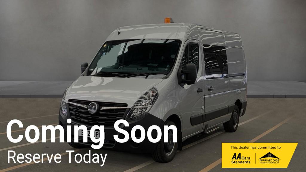 Vauxhall Movano 2.3 CDTi 3500 BiTurbo Edition Panel Van 5dr Diesel Manual FWD L2 H2 Euro 6 (135 ps)