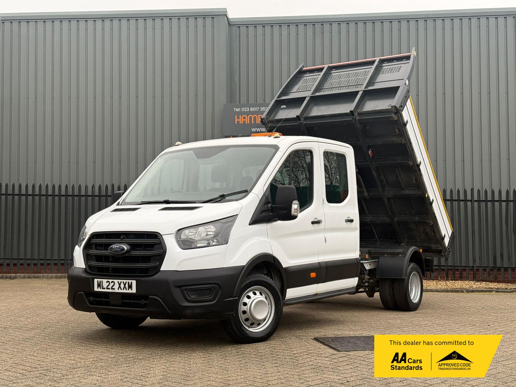 Ford Transit 2.0 350 EcoBlue Leader Tipper 2dr Diesel Manual RWD L3 Euro 6 (s/s) (1-Stop, Tool Pod) (130 ps)