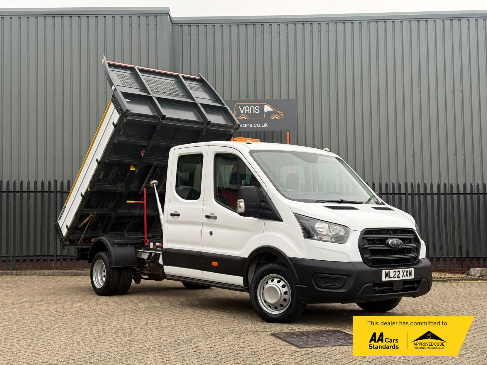 Ford Transit 2.0 350 EcoBlue Leader Tipper 2dr Diesel Manual RWD L3 Euro 6 (s/s) (1-Stop, Tool Pod) (130 ps)