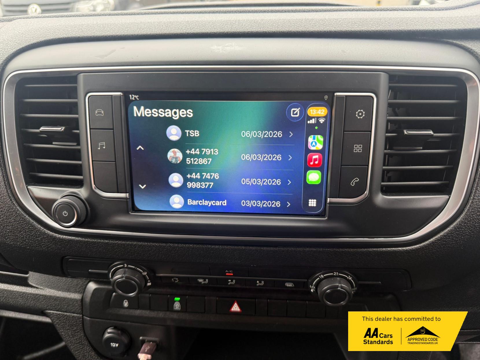 Vauxhall Vivaro 2.0 Turbo D 3100 Prime Crew Van Double Cab 6dr Diesel Manual L2 H1 Euro 6 (145 ps)