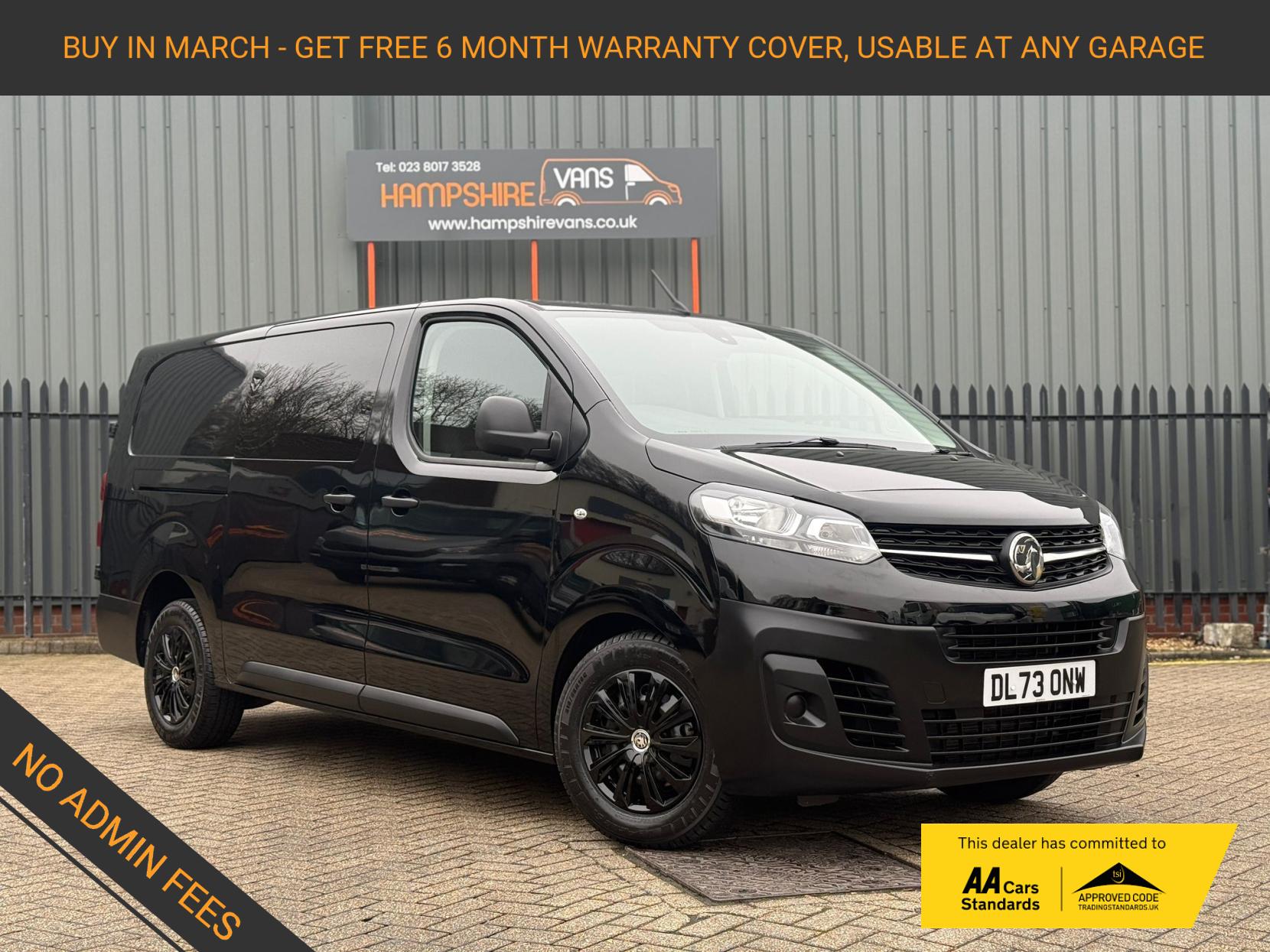 Vauxhall Vivaro 2.0 Turbo D 3100 Prime Crew Van Double Cab 6dr Diesel Manual L2 H1 Euro 6 (145 ps)