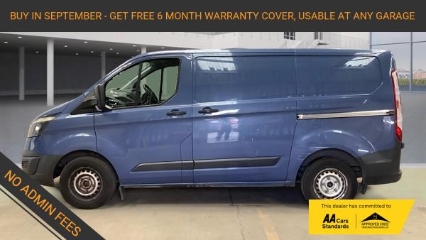 Ford Transit Custom 2.2 TDCi 290 Panel Van 5dr Diesel Manual L1 H1 (186 g/km, 98 bhp)