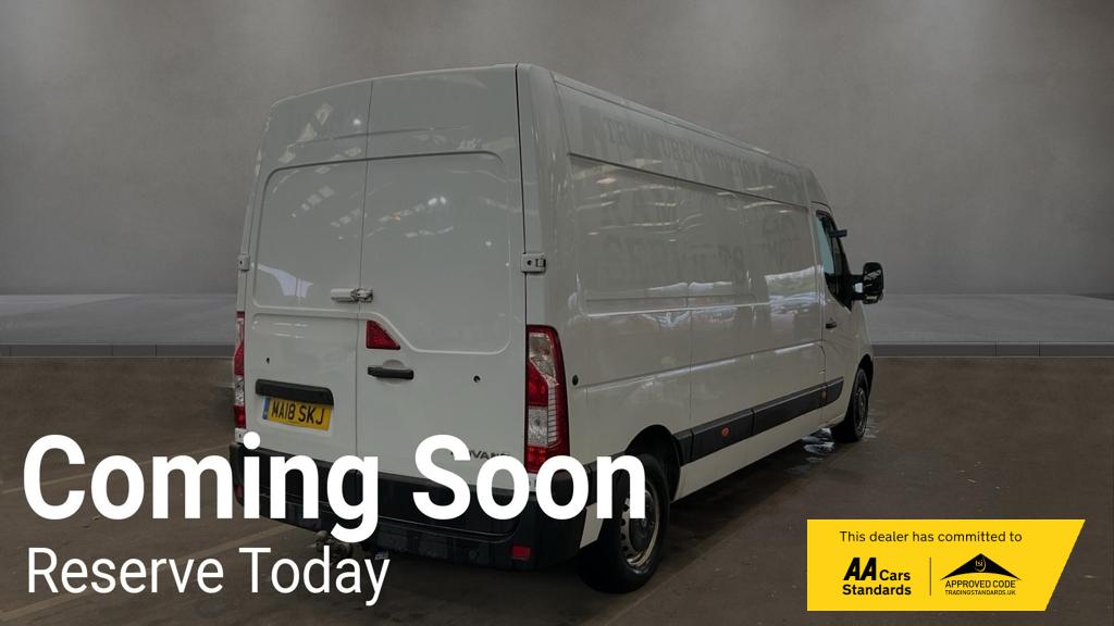 Vauxhall Movano 2.3 CDTi 3500 Panel Van 5dr Diesel Manual FWD L3 H2 Euro 6 (130 ps)