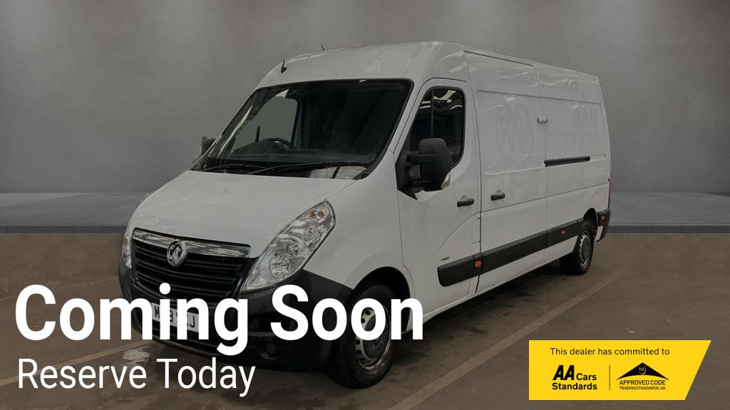 Vauxhall Movano 2.3 CDTi 3500 Panel Van 5dr Diesel Manual FWD L3 H2 Euro 6 (130 ps)