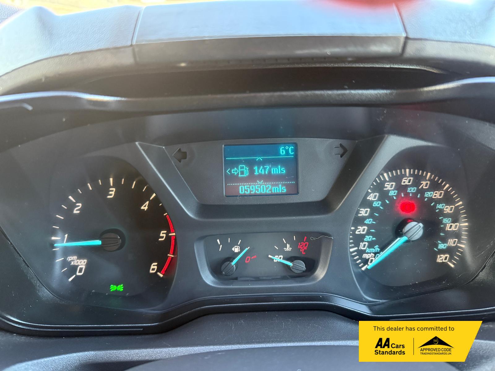 Ford Transit Custom 2.2 TDCi 310 ECOnetic Panel Van 5dr Diesel Manual L1 H1 (162 g/km, 98 bhp)