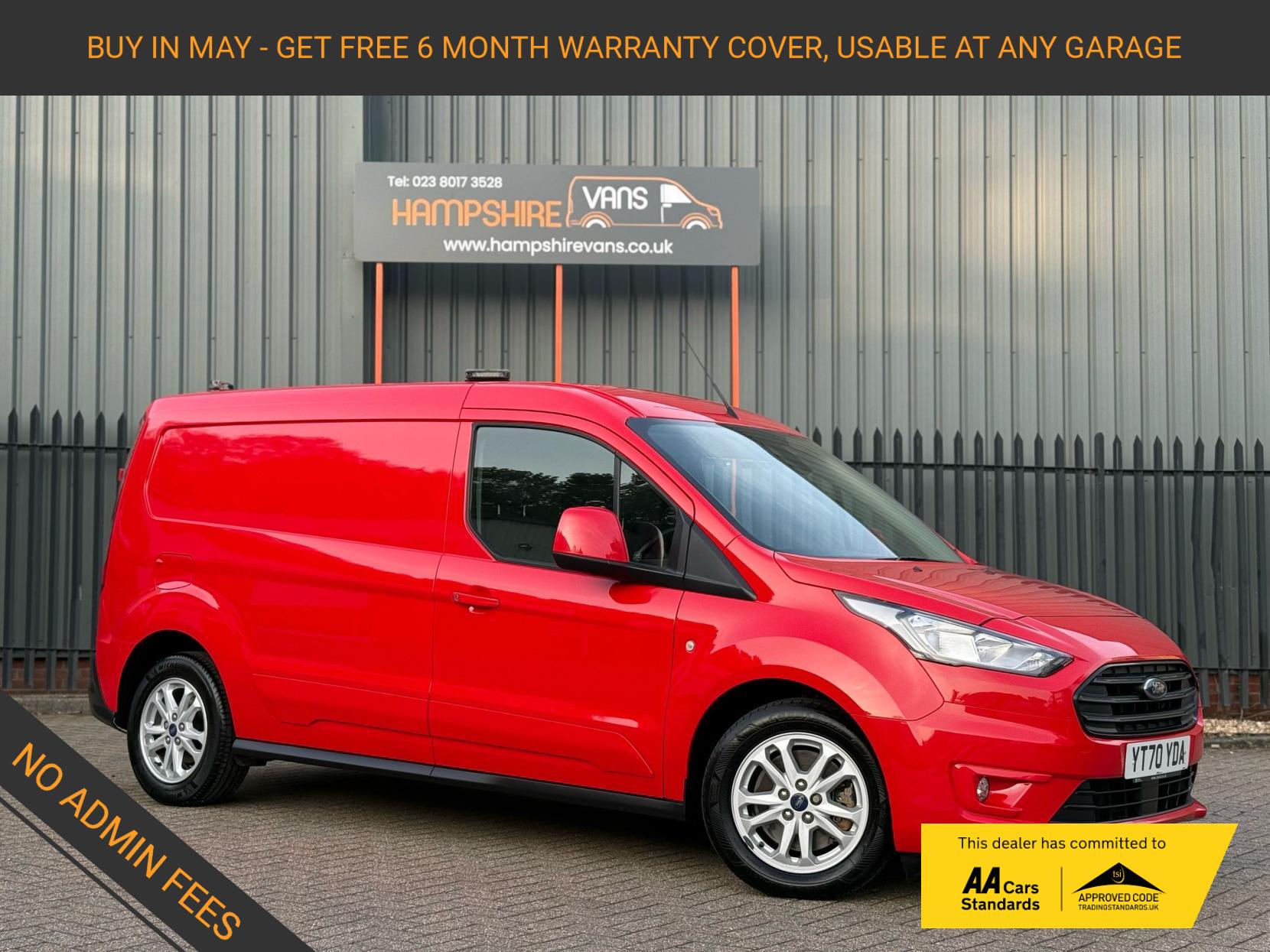 Ford Transit Connect 1.5 240 EcoBlue Limited Panel Van 5dr Diesel Manual L2 Euro 6 (s/s) (120 ps)