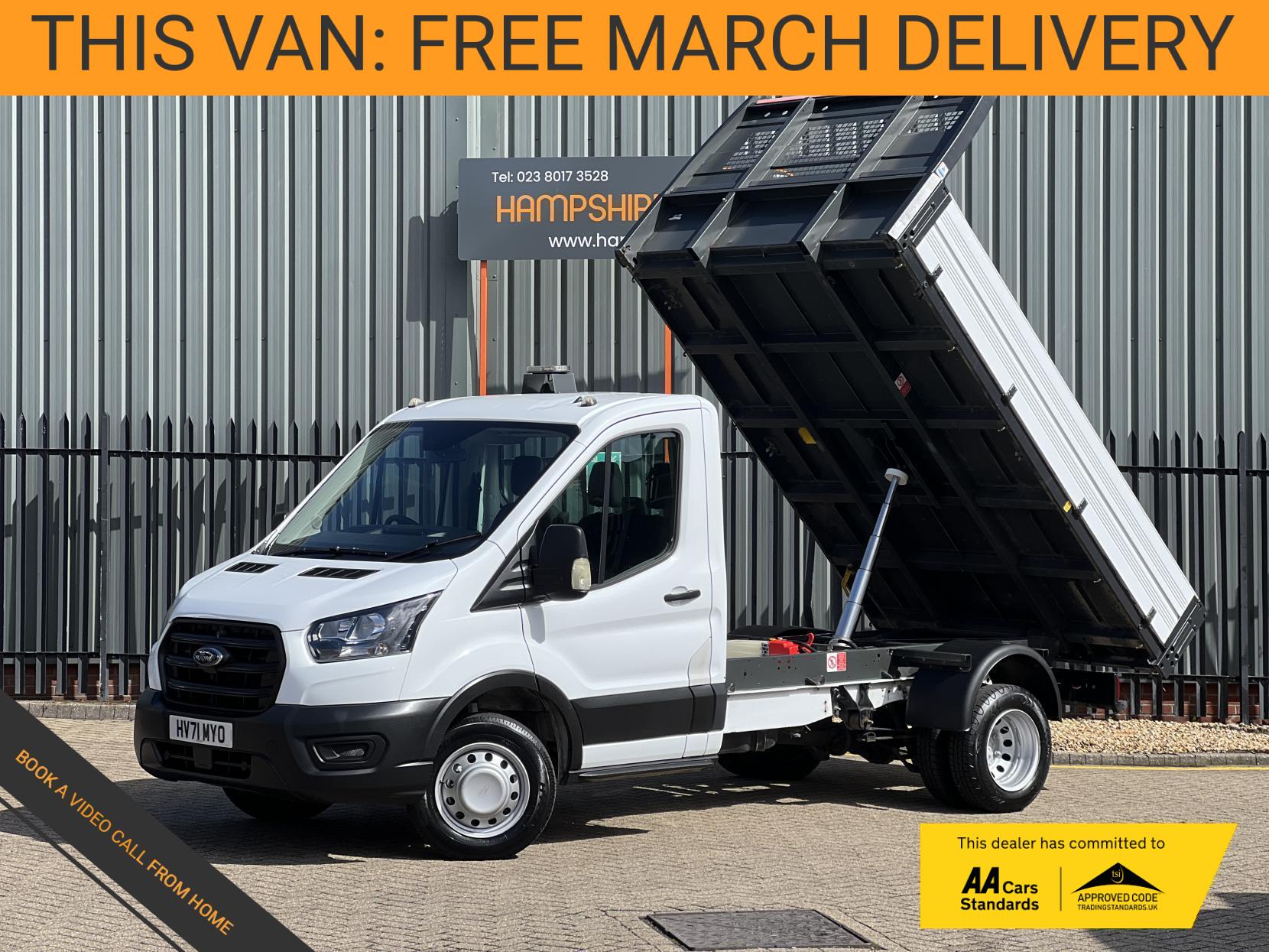 Ford Transit 2.0 350 EcoBlue Leader Tipper 2dr Diesel Manual RWD L2 Euro 6 (s/s) (1-Stop) (170 ps)