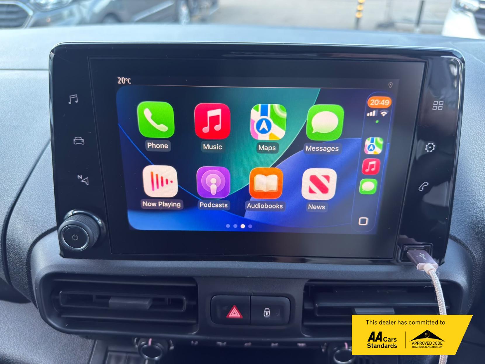 2020 Vauxhall Combo 1.6 Turbo D 2300 Sportive Panel Van 4dr Diesel Manual L1 H1 Euro 6 (s/s) (100 ps) - Thumbnail 8