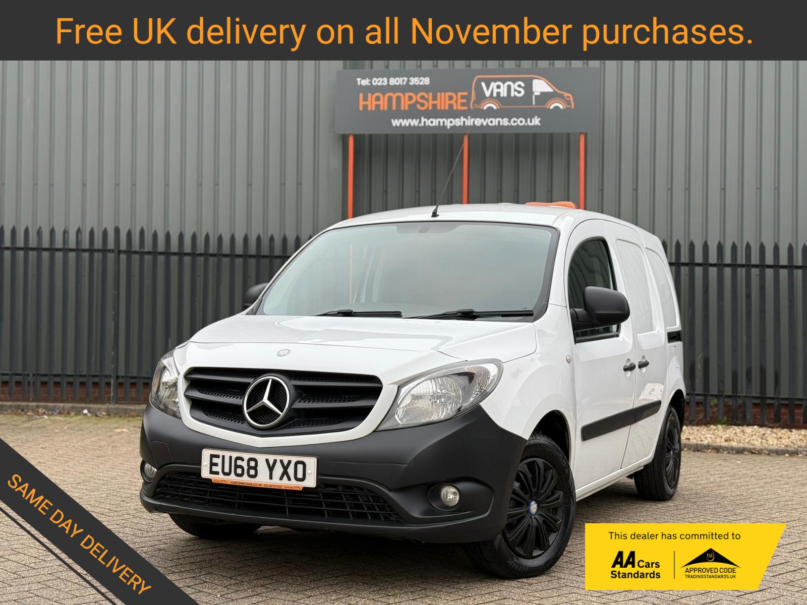 Mercedes-Benz Citan 1.5 109 CDI BlueEfficiency Panel Van 5dr Diesel Manual L2 Euro 6 (s/s) (90 ps)