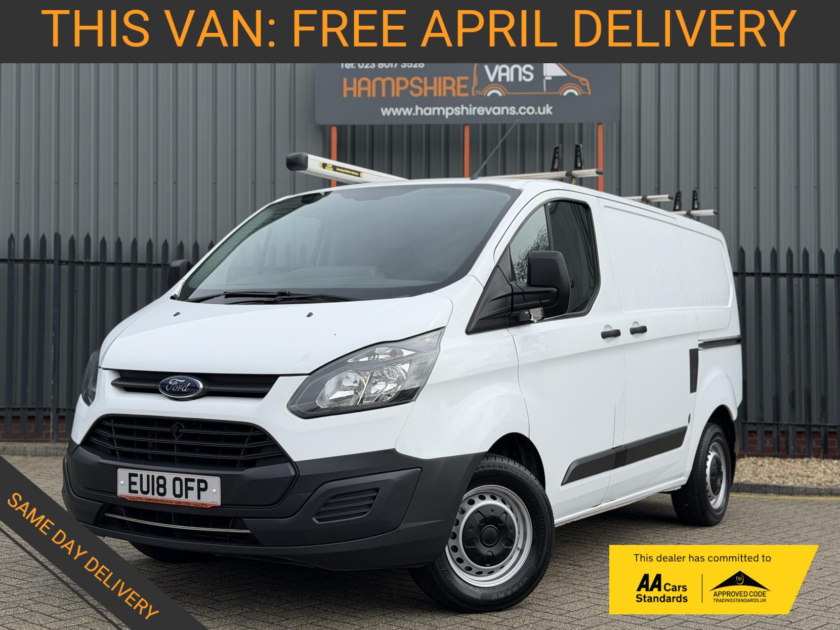 Ford Transit Custom 2.0 TDCi 290 Panel Van 5dr Diesel Manual L1 H1 (157 g/km, 104 bhp)