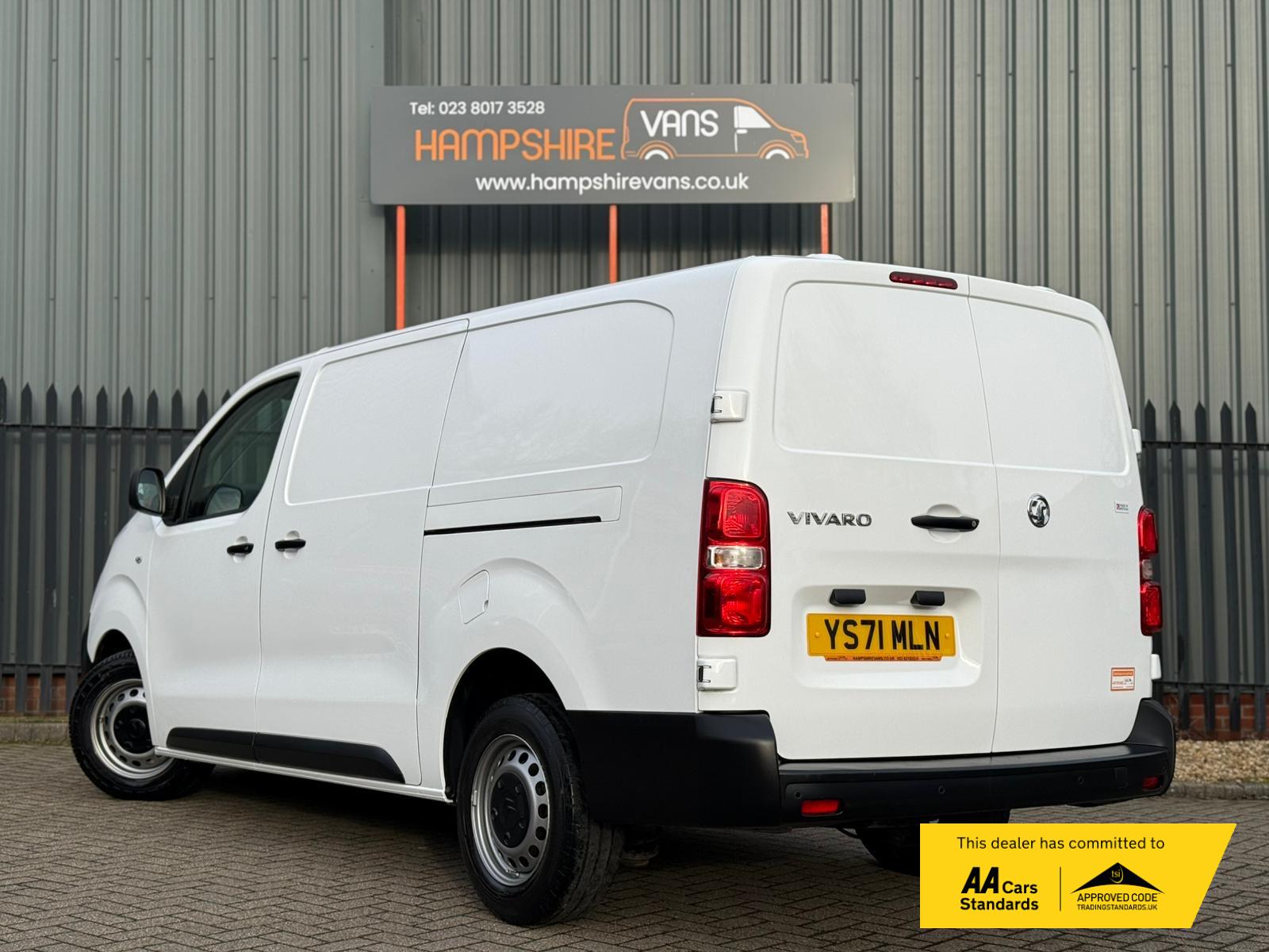 Vauxhall Vivaro 1.5 Turbo D 2900 Dynamic Panel Van 6dr Diesel Manual L2 H1 Euro 6 (s/s) (100 ps)