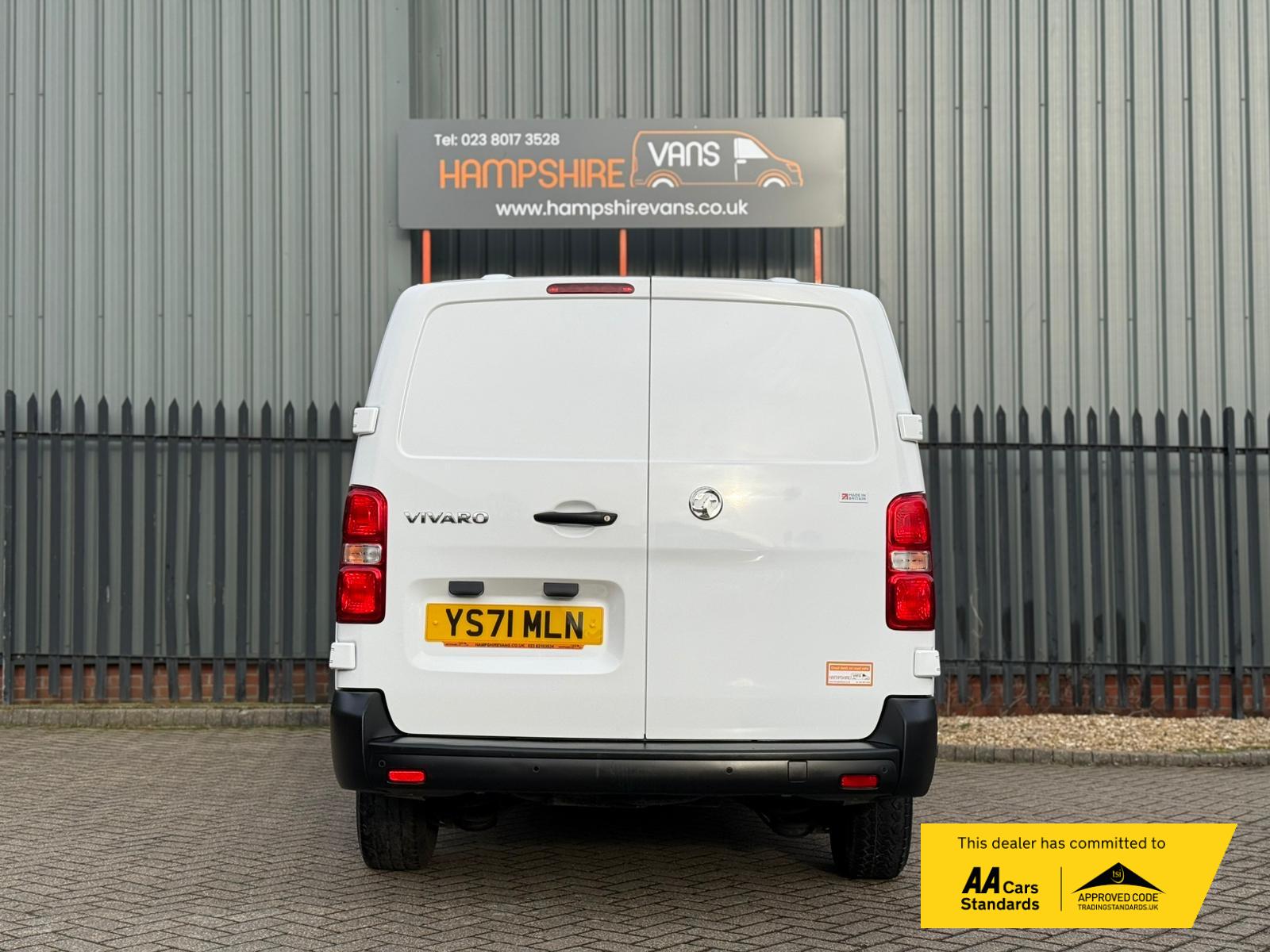 Vauxhall Vivaro 1.5 Turbo D 2900 Dynamic Panel Van 6dr Diesel Manual L2 H1 Euro 6 (s/s) (100 ps)