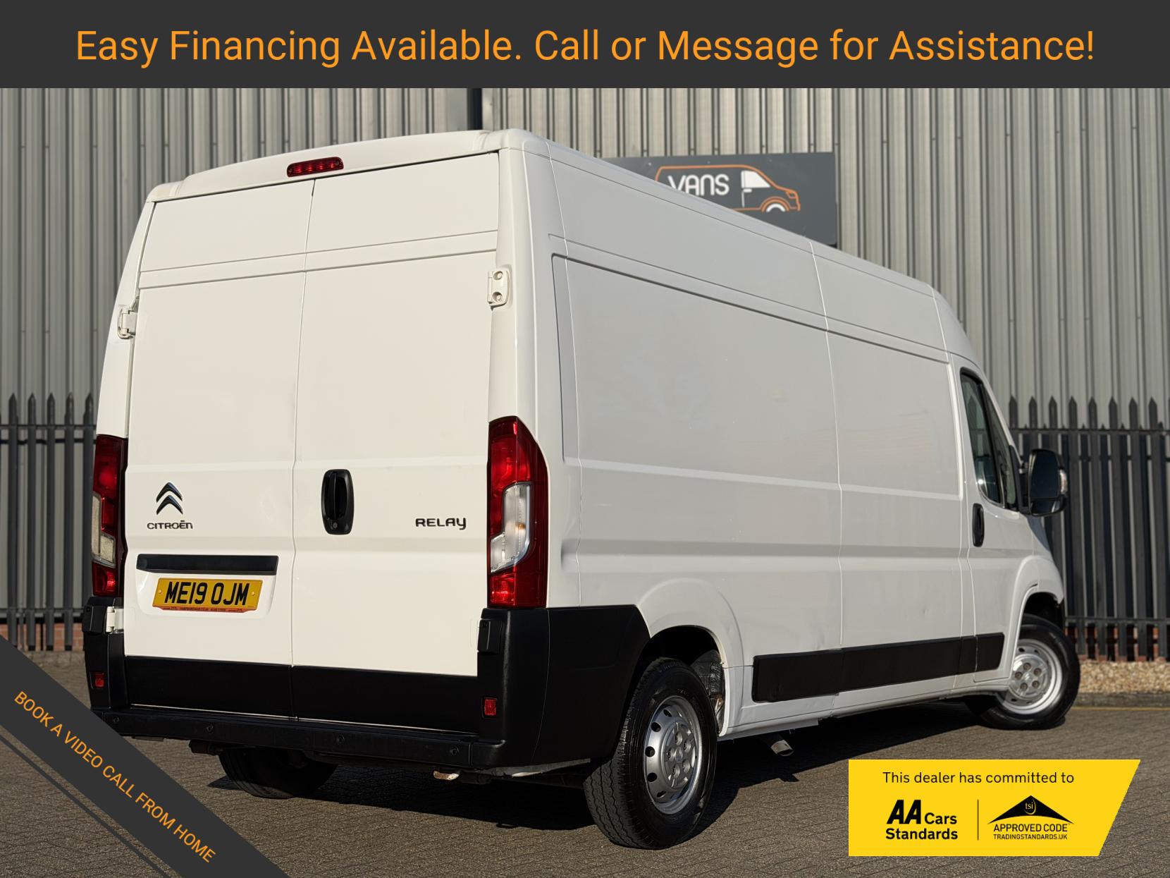 Citroen Relay 2.0 BlueHDi 35 Enterprise Panel Van 5dr Diesel Manual L3 High Roof Euro 6 (130 ps)