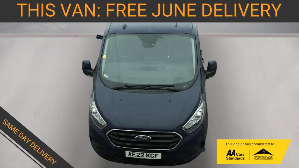 2022 Ford Transit Custom 2.0 300 EcoBlue Limited Panel Van 5dr Diesel Manual L2 H1 Euro 6 (s/s) (130 ps) - Thumbnail 2