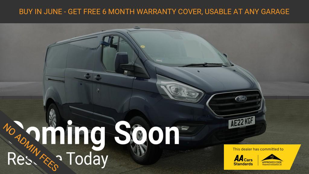 2022 Ford Transit Custom 2.0 300 EcoBlue Limited Panel Van 5dr Diesel Manual L2 H1 Euro 6 (s/s) (130 ps)
