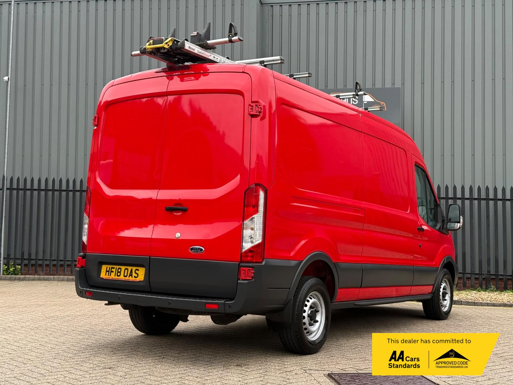 2018 Ford Transit 2.0 350 EcoBlue Panel Van 5dr Diesel Manual RWD L3 H2 Euro 6 (130 ps) - Thumbnail 3