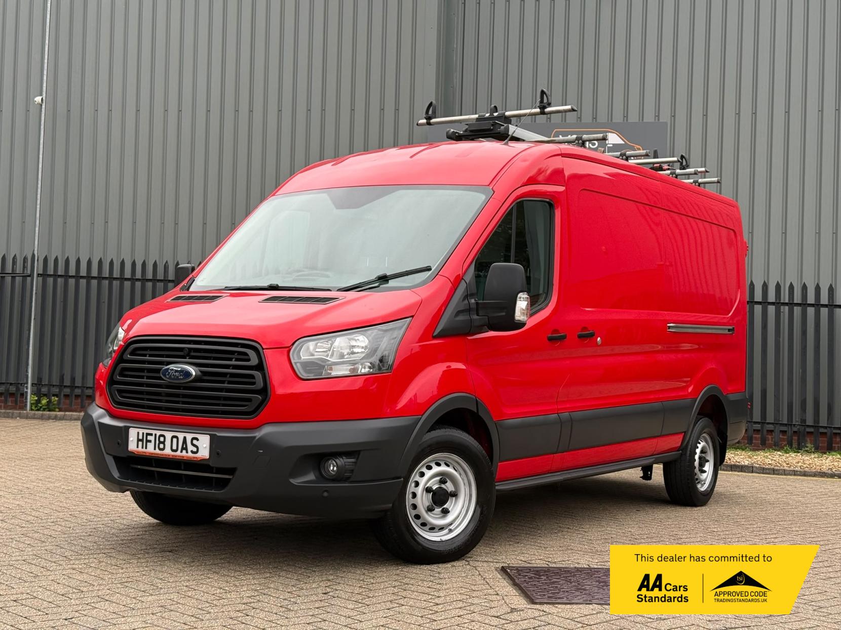 2018 Ford Transit 2.0 350 EcoBlue Panel Van 5dr Diesel Manual RWD L3 H2 Euro 6 (130 ps) - Thumbnail 2