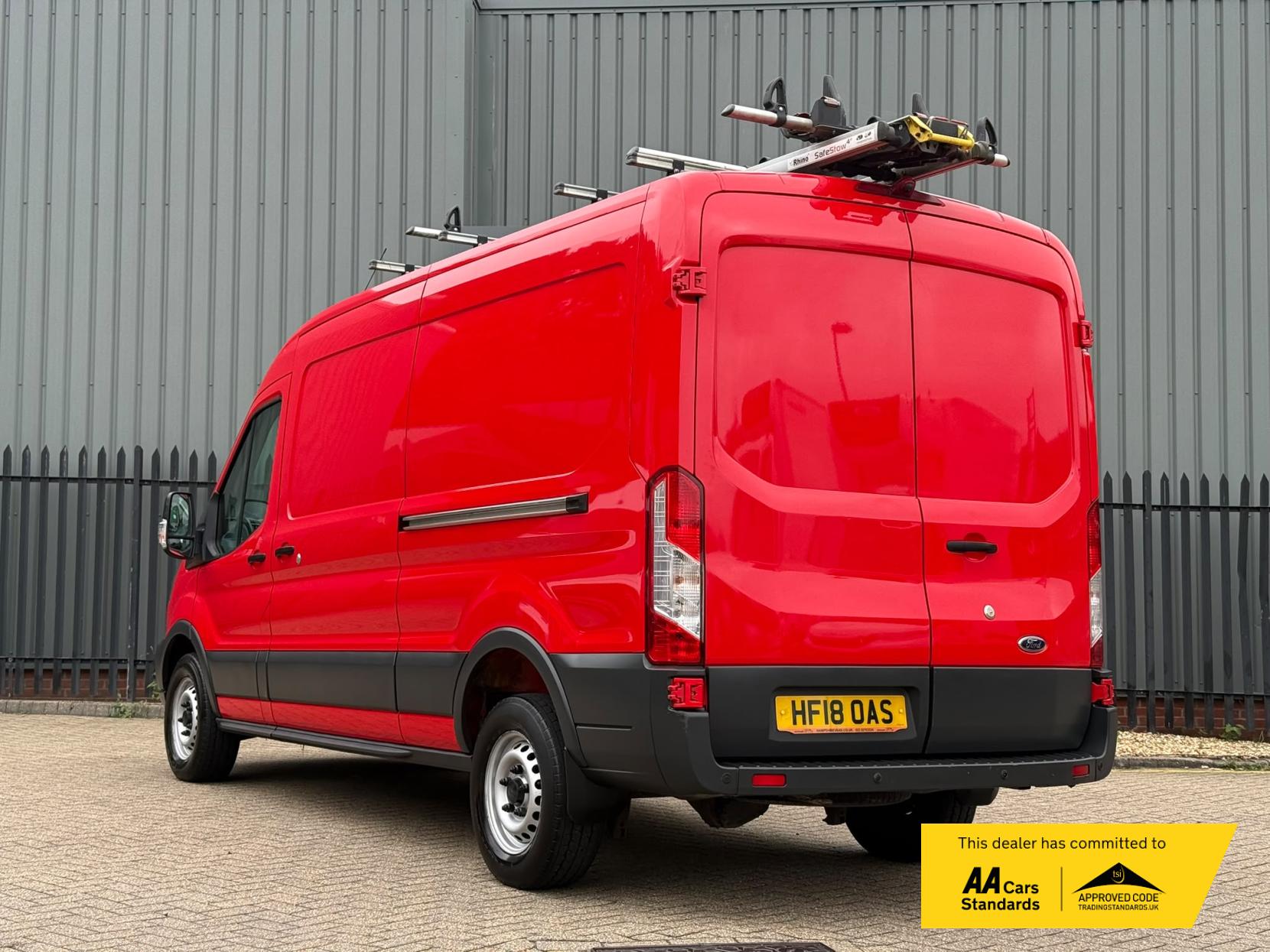 2018 Ford Transit 2.0 350 EcoBlue Panel Van 5dr Diesel Manual RWD L3 H2 Euro 6 (130 ps) - Thumbnail 4