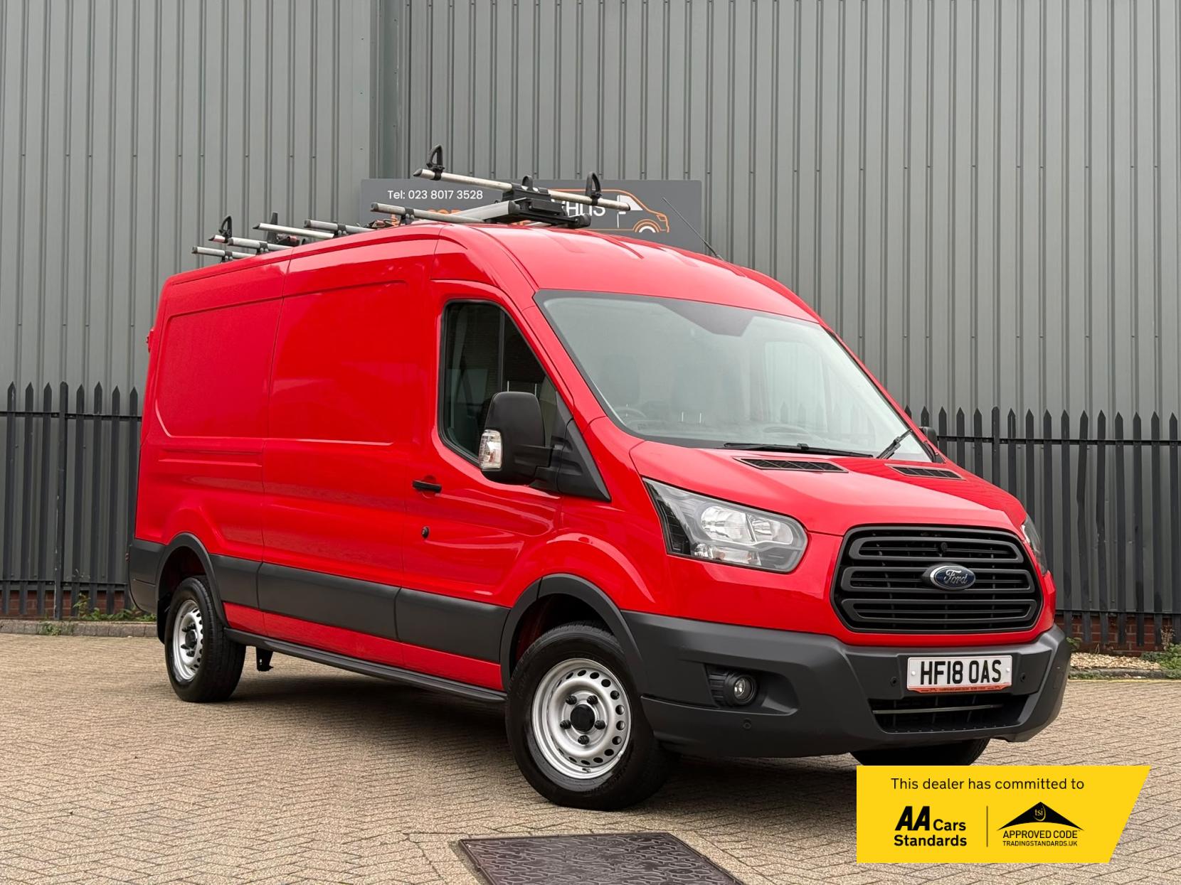 2018 Ford Transit 2.0 350 EcoBlue Panel Van 5dr Diesel Manual RWD L3 H2 Euro 6 (130 ps)