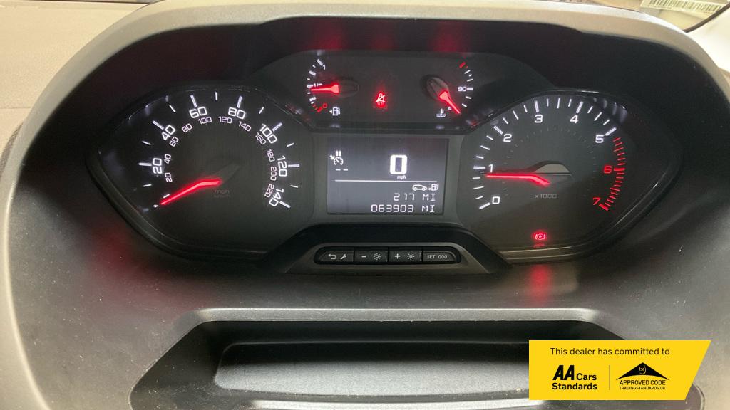 Peugeot Partner 1.5 BlueHDi 950 Professional Long Panel Van 6dr Diesel Manual LWB Euro 6 (100 bhp)