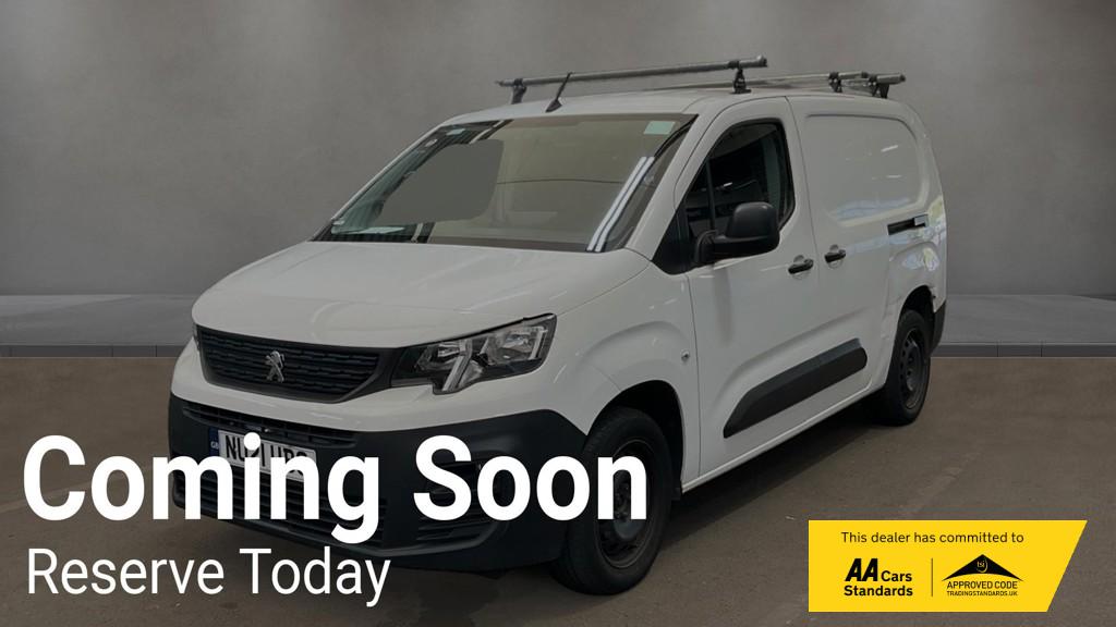 Peugeot Partner 1.5 BlueHDi 950 Professional Long Panel Van 6dr Diesel Manual LWB Euro 6 (100 bhp)
