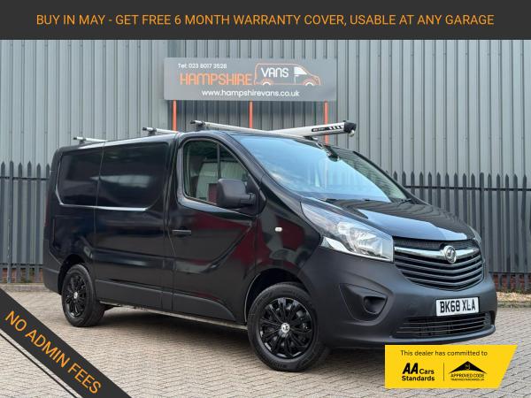 Vauxhall Vivaro 1.6 CDTi 2700 Panel Van 5dr Diesel Manual L1 H1 Euro 6 (s/s) (95 ps)