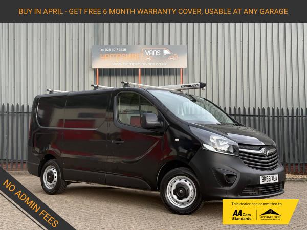 Vauxhall Vivaro 1.6 CDTi 2700 Panel Van 5dr Diesel Manual L1 H1 Euro 6 (s/s) (95 ps)