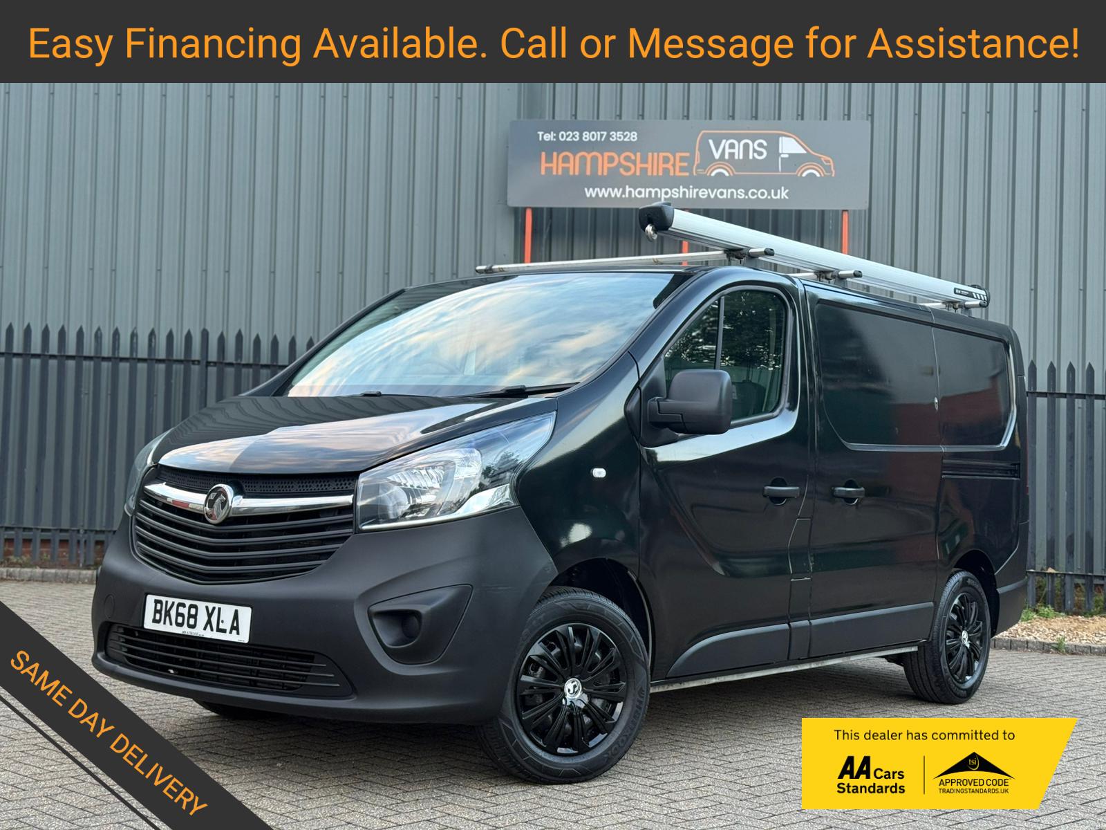 Vauxhall Vivaro 1.6 CDTi 2700 Panel Van 5dr Diesel Manual L1 H1 Euro 6 (s/s) (95 ps)