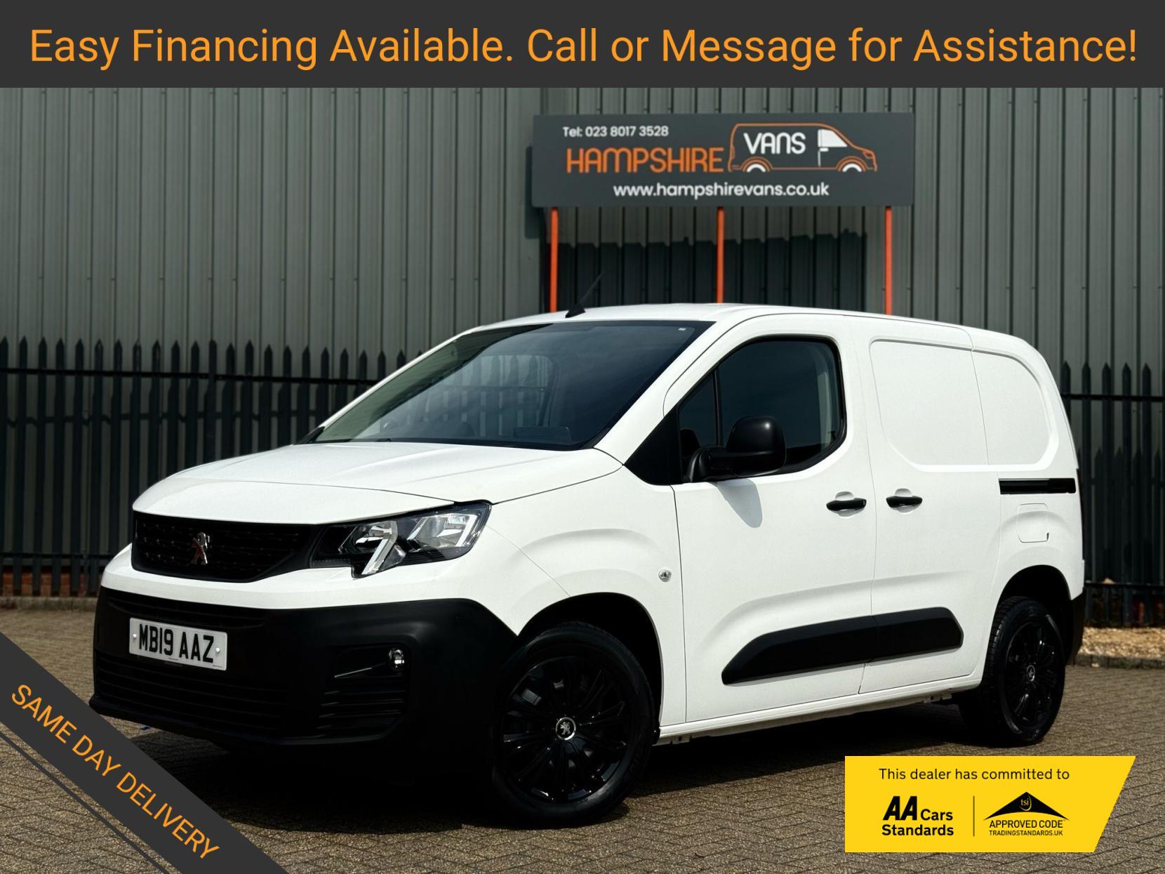 Peugeot Partner 1.5 BlueHDi 1000 Professional Standard Panel Van 5dr Diesel Manual SWB Euro 6 (100 bhp)